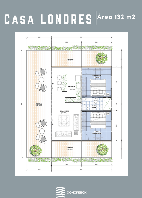 Plano de Casa Londres