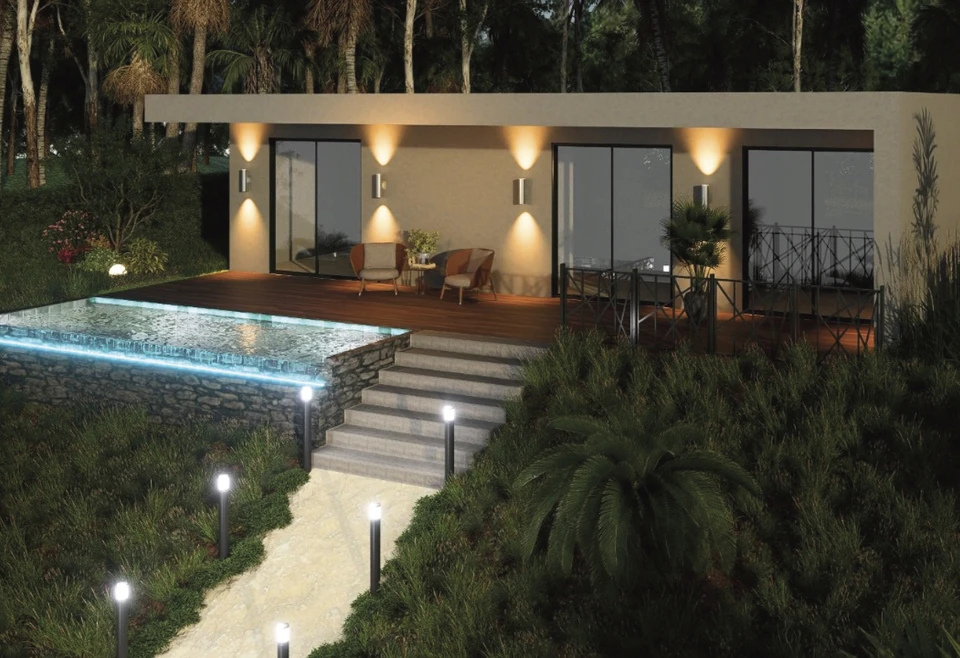 Fachada de Casa Hawai, vista 1