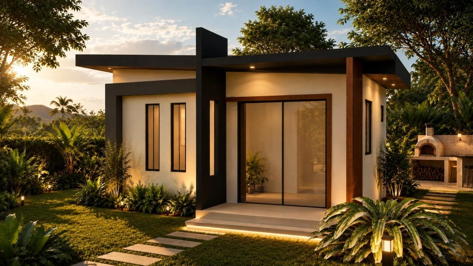 Fachada de Modelo Zurquí, vista 1
